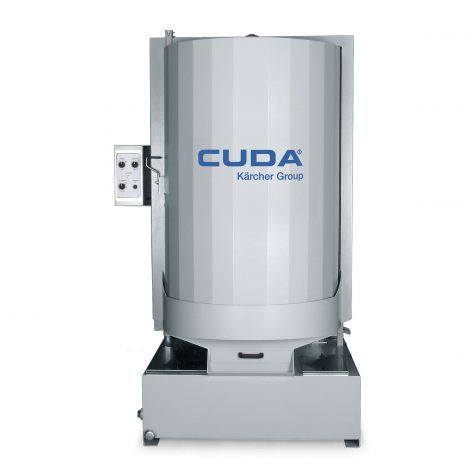 Cuda's "mid-size" 3648 series front-load parts washer