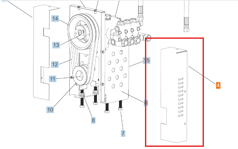 GUARD, BELT RIGHT, MHC
