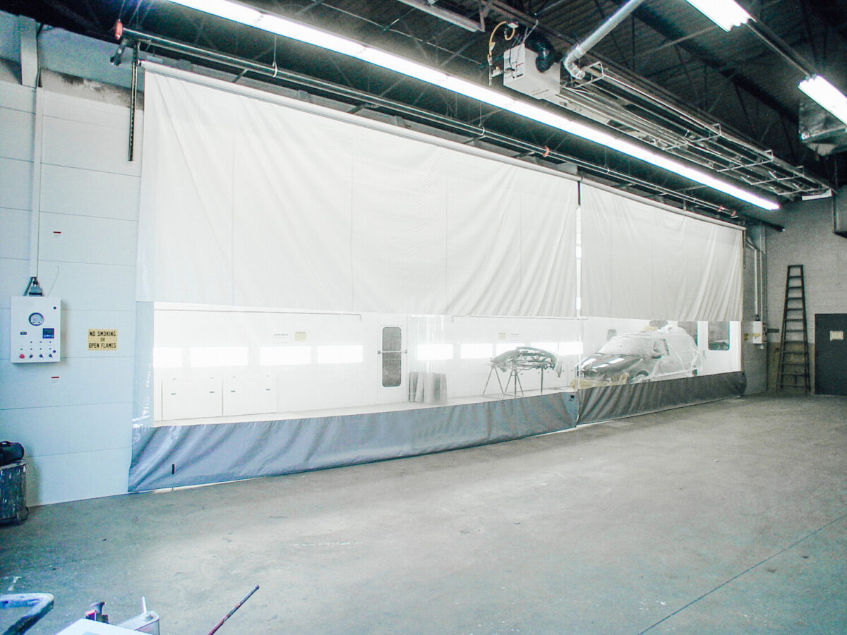 goffs roll up curtain wall