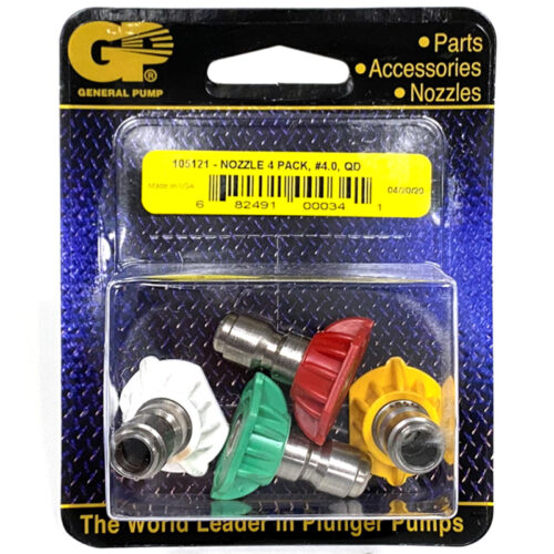 QC Nozzles, 4 Pack, 4.0 GP