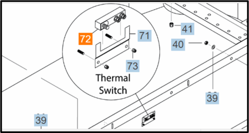 Switch, Thermal, P/N-30000-000