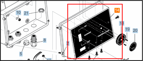 Label, 1200Ssg, Control Box