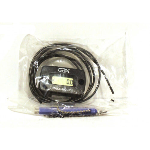 Meter,Tach/Hr 12Vdc,Sendec W/Magnet Tool