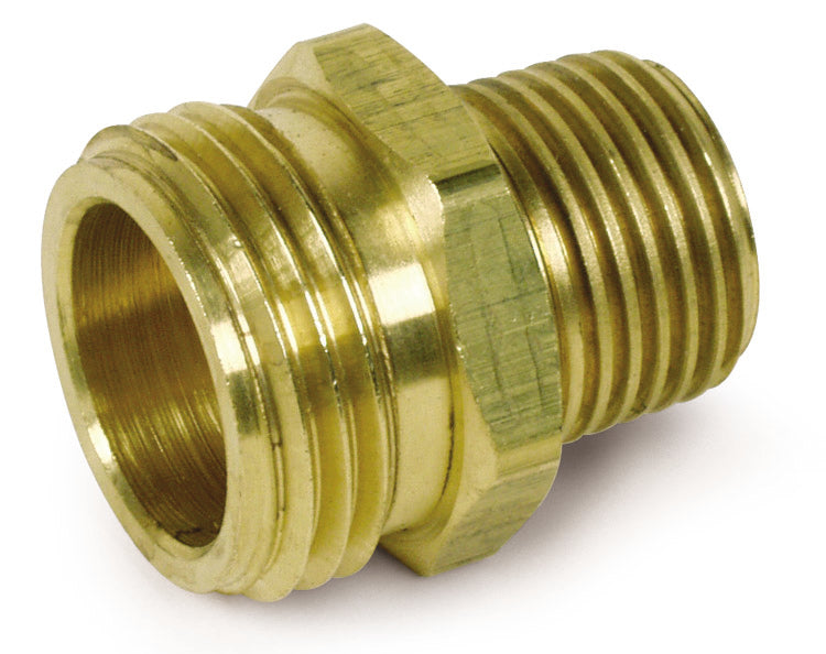 Solid Hose Fitting 3/4'Mghx3/8