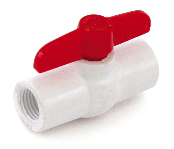 Ball Vlv. Pvc Compact 1/4 Fpt