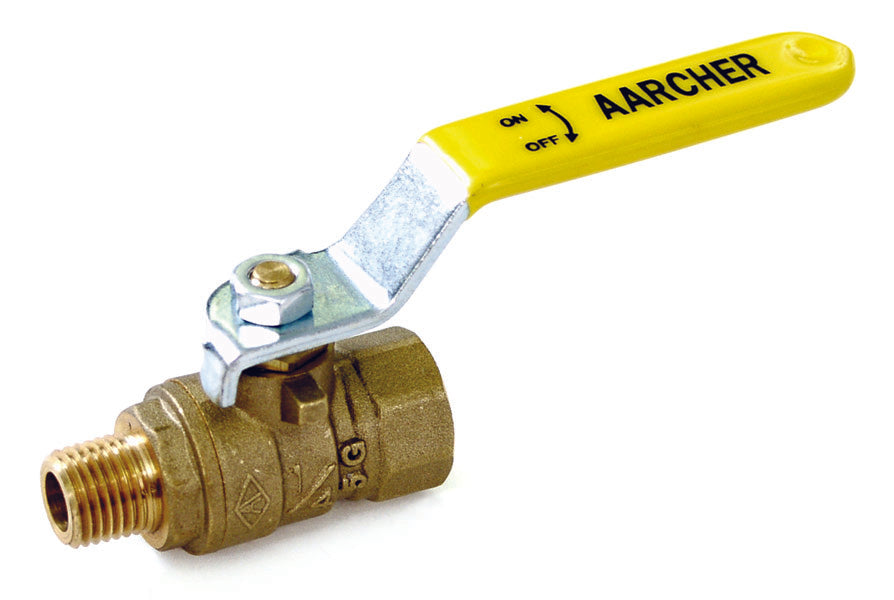 Ball Valve, (Br) 1/4' Mxf Npt