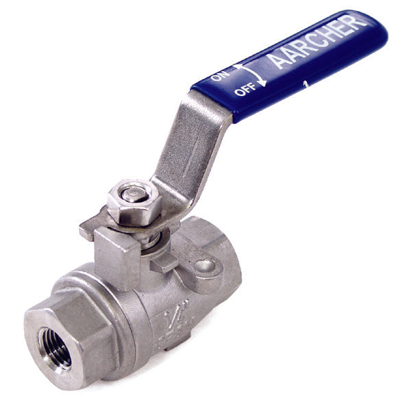 Ball Valve, Ss 1/4' Fpt 2000Ps