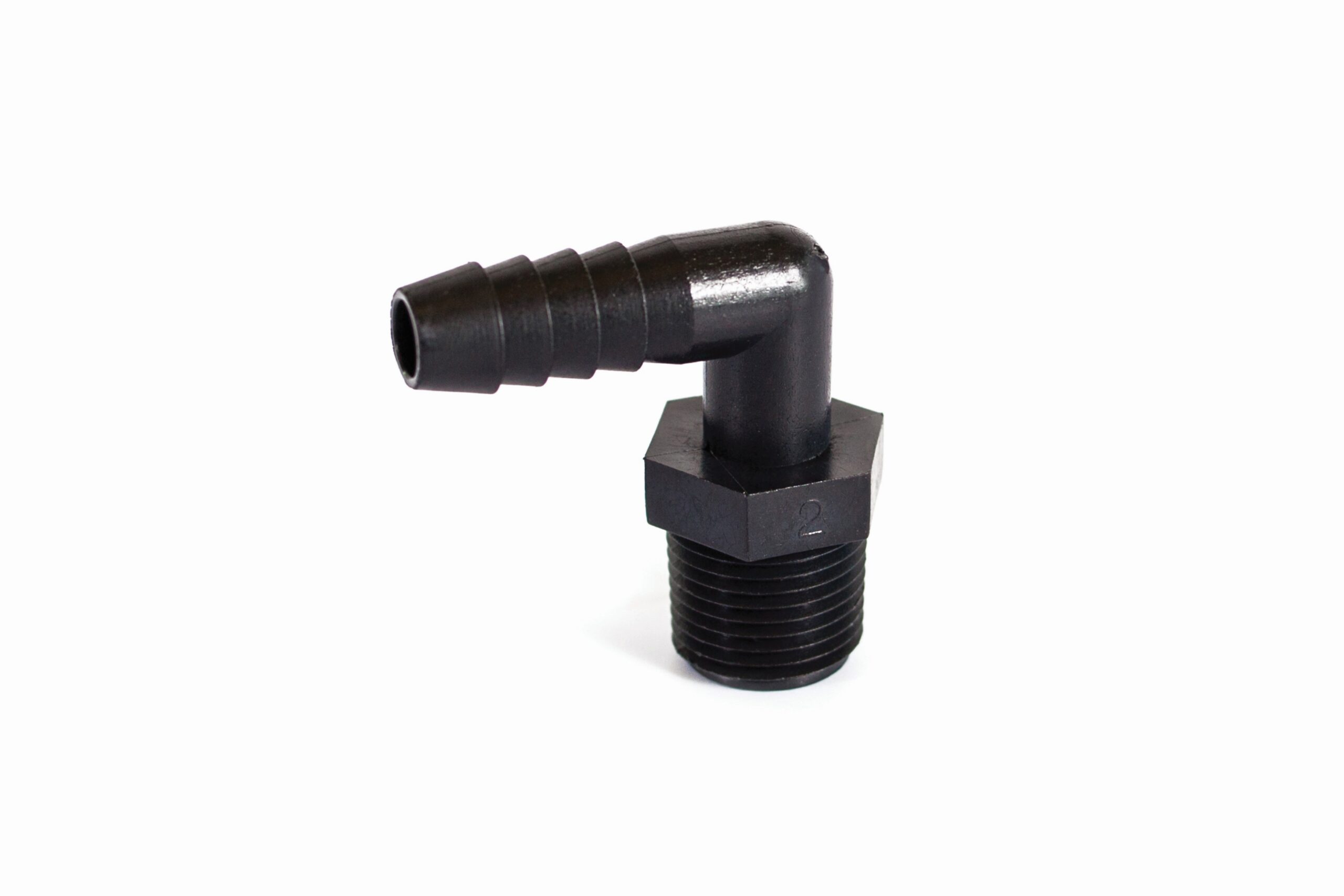 Hosebarb Elbow 1/4 Mpt X 1/4 B