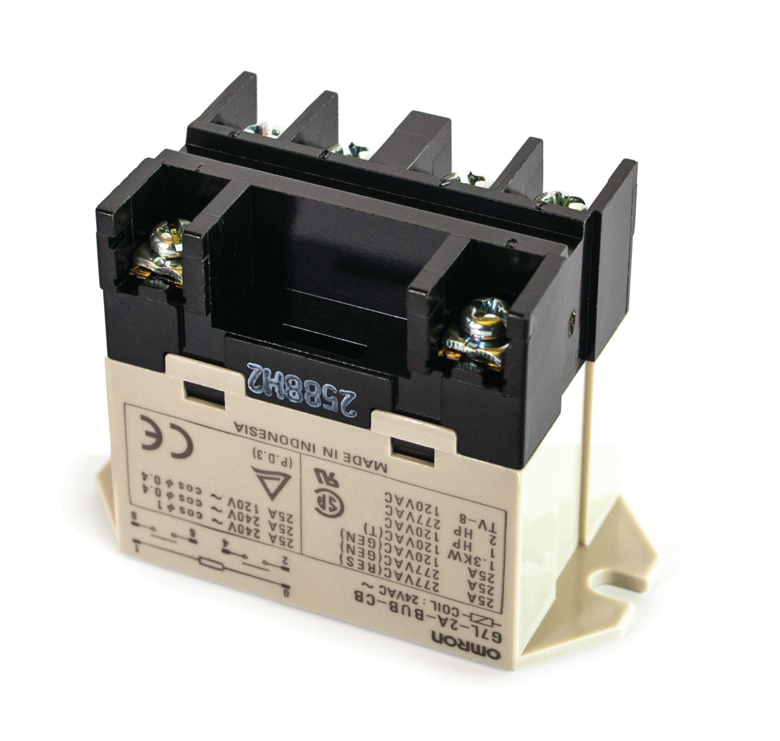 Relay, 24V-25A, Dpst No/No