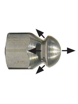 Sewer Nozzle #5.5 3/8 Fpt St49
